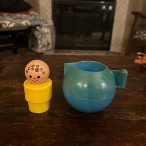 Fisher Price Little People Bath Tub Toys Vintage 1970s